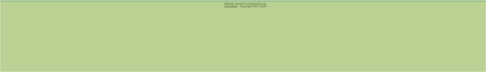 Website design & construction by Interstellar - copyright 2001-2024