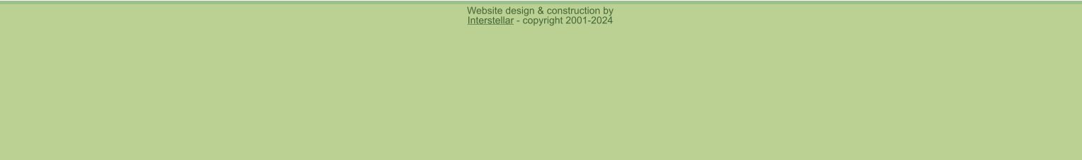 Website design & construction by Interstellar - copyright 2001-2024