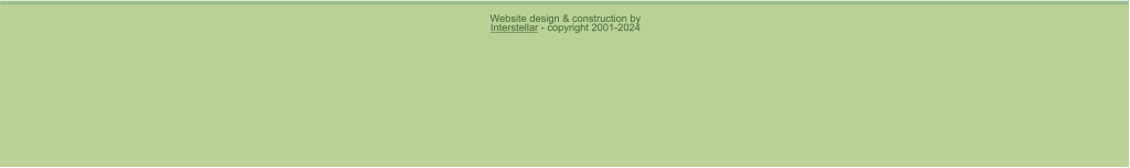 Website design & construction by Interstellar - copyright 2001-2024